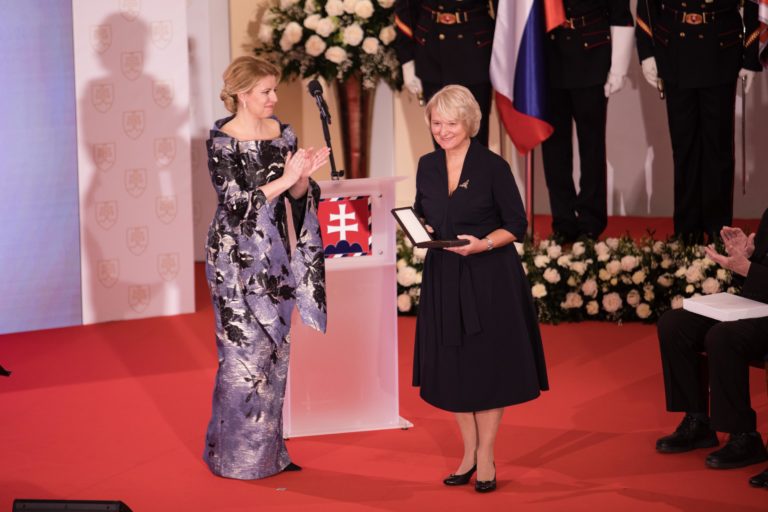 Prezidentka Zuzana Čaputová udelila štátne vyznamenania