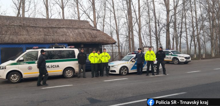 Polícia, štrajk autodopravcov