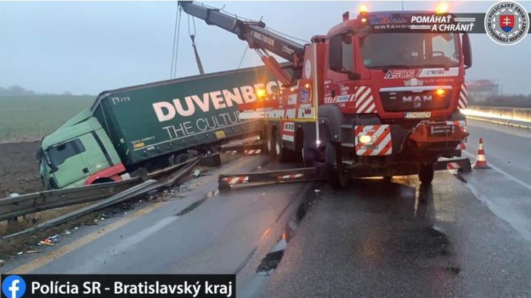 Nehoda, diaľnica D1