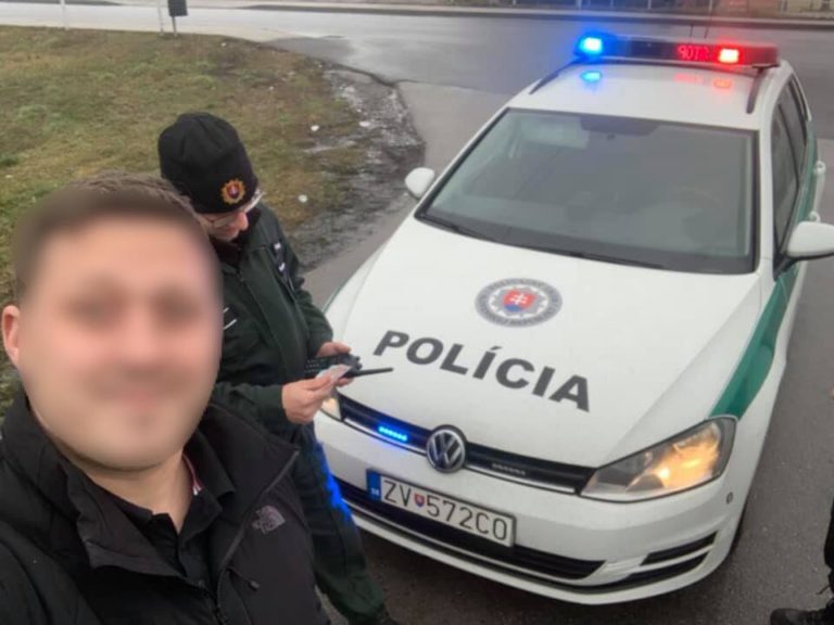 Slovný útok, vulgárnosti, polícia