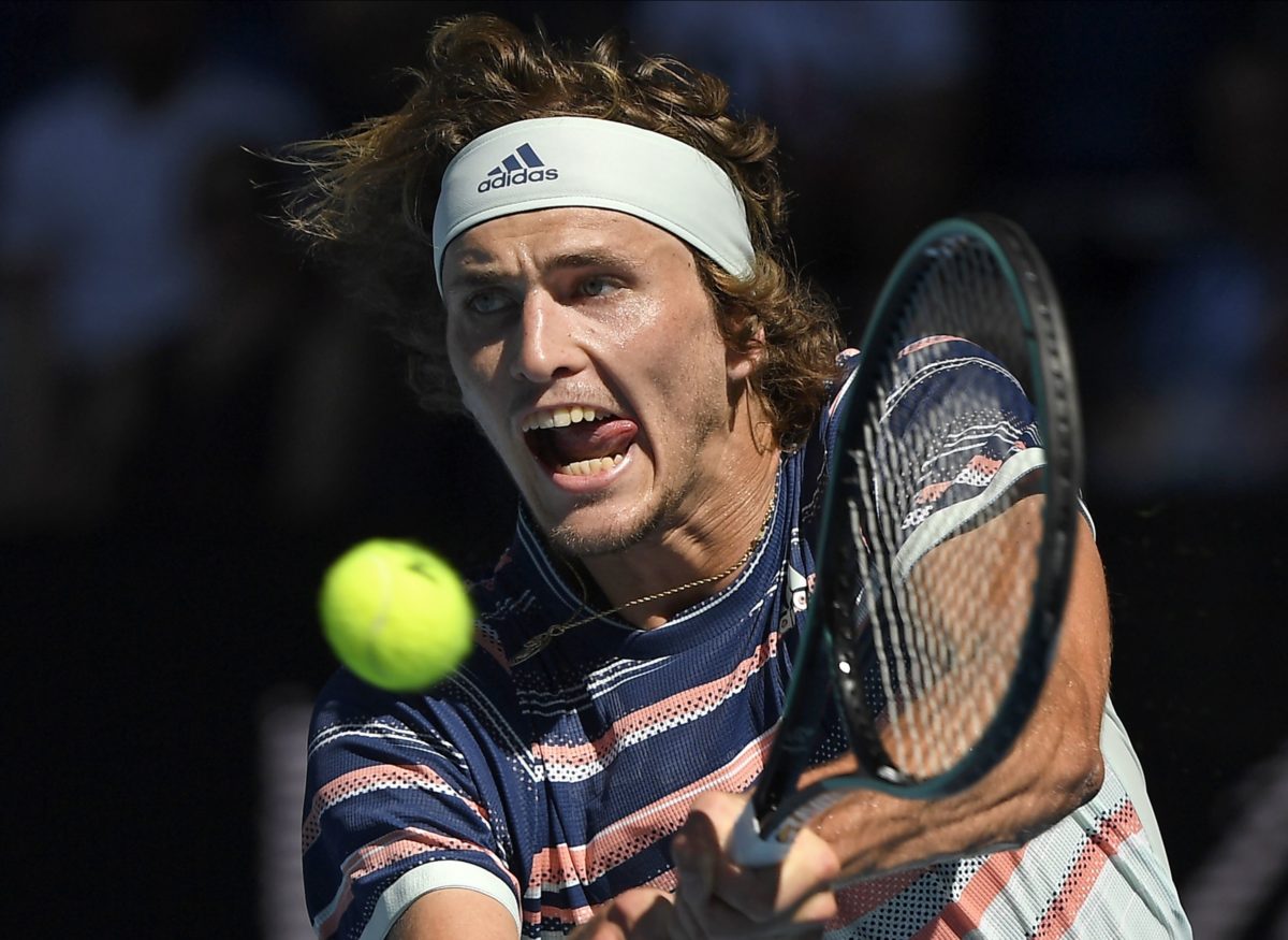 Alexander Zverev, Australian Open 2020, Melbourne, semifinále