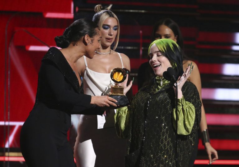 Alicia Keys, Dua Lipa, Billie Eilish