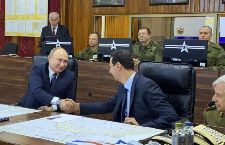 Putin, al asad