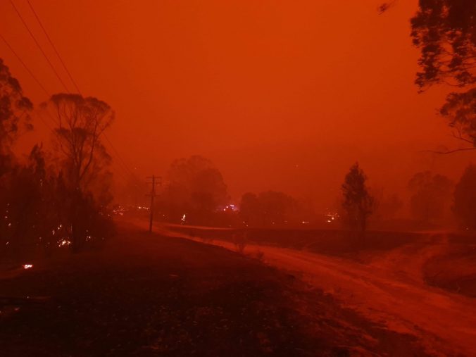 Austrália, lesné požiare