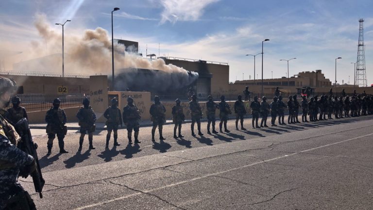 Bagdad, Irak, vojaci