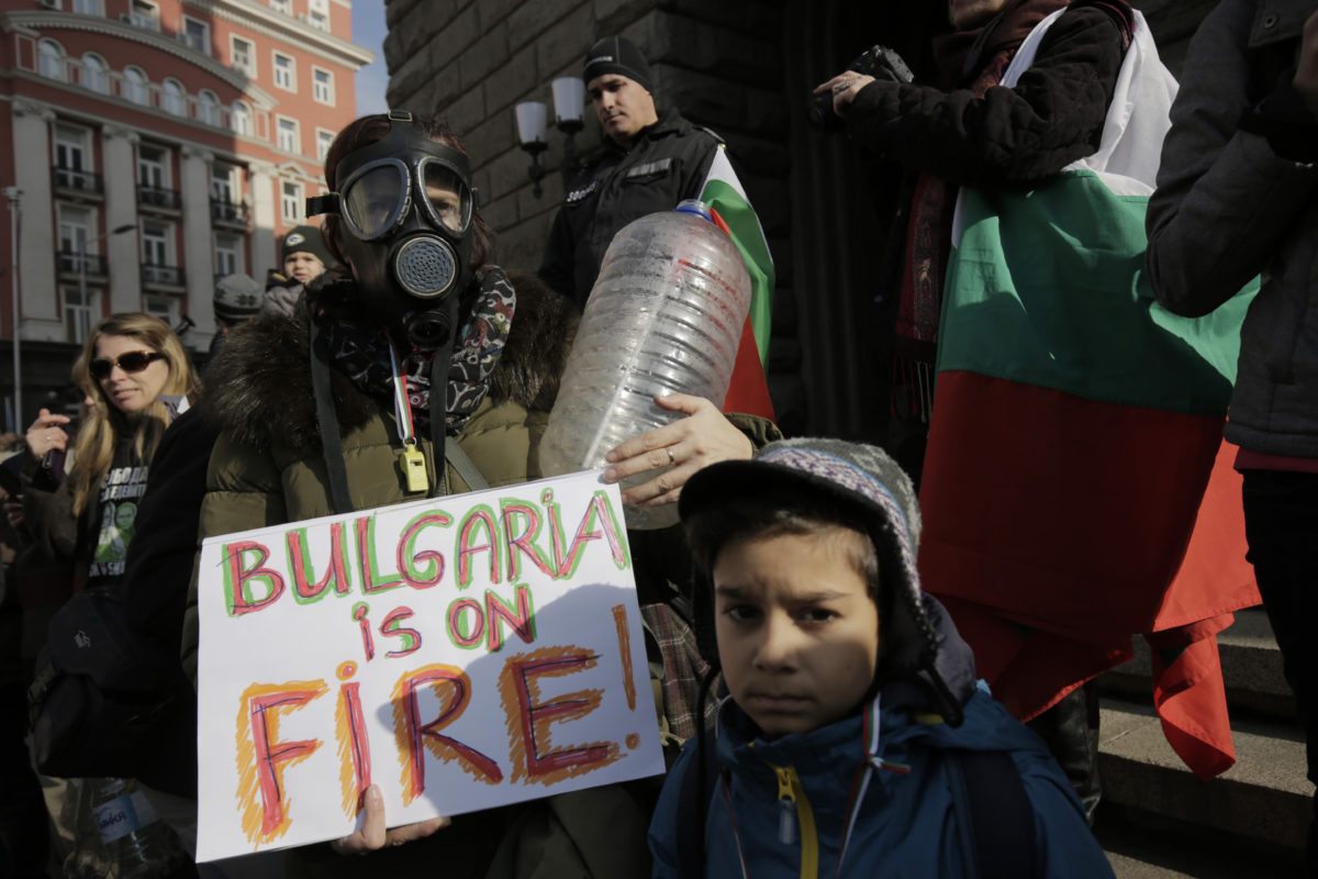 Protest, nedostatok vody