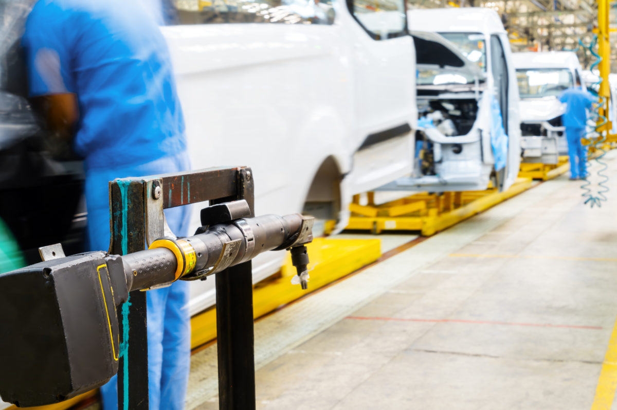 Automobile production line