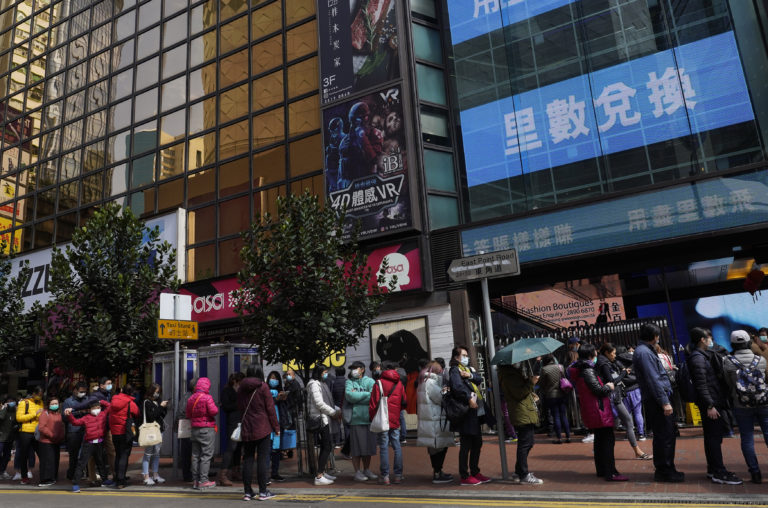 Hong Kong Čína koronavirus nakaza turizmus