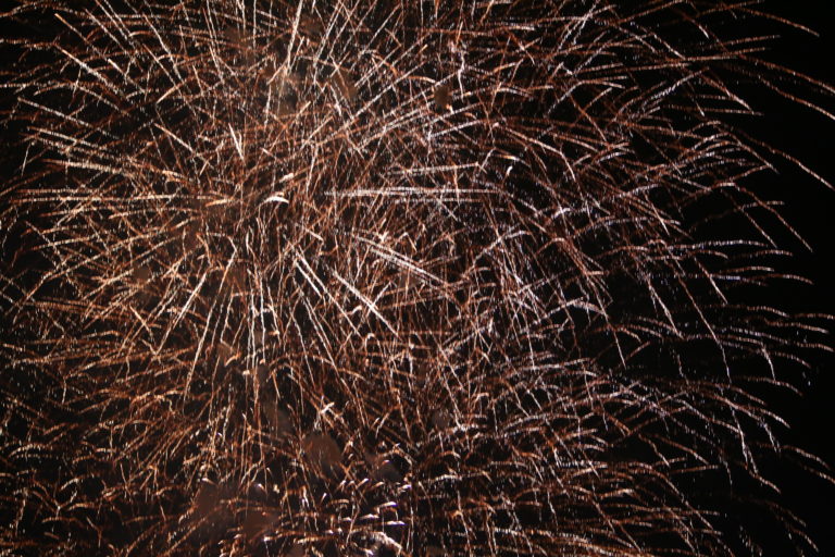 Silvestrovský ohňostroj v Bratislave