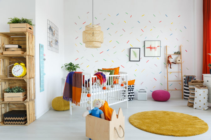 Kusový koberec do detskej izby