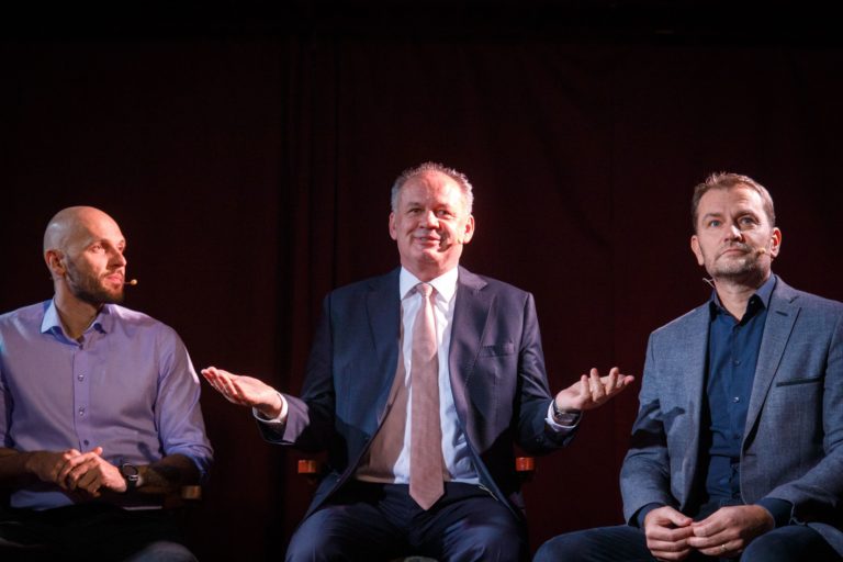 Michal Truban, Andrej Kiska, Igor Matovič