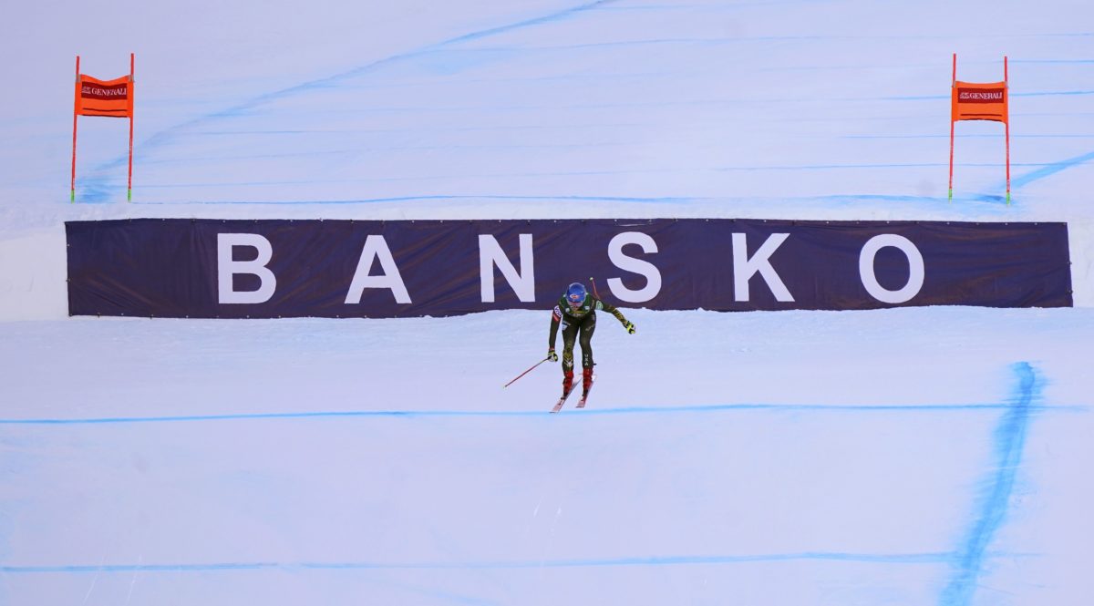 Mikaela Shiffrinová, zjazd, Bansko