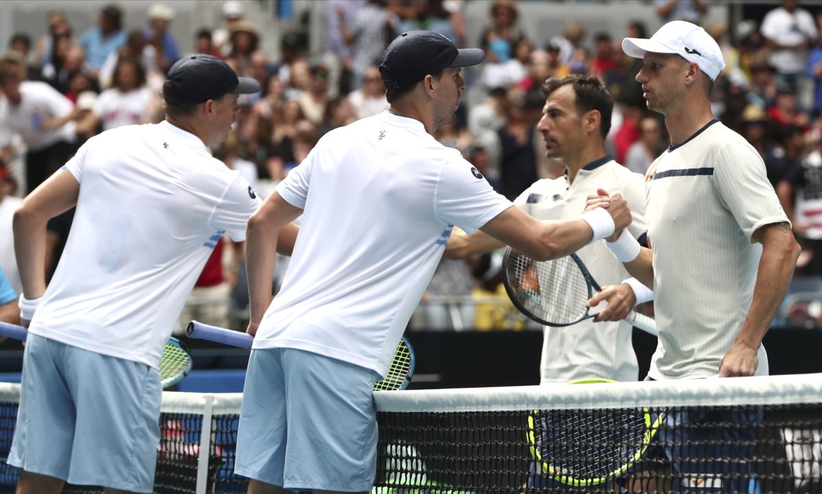 Mike Bryan, Bob Bryan, Filip Polášek, Ivan Dodig, Australian Open