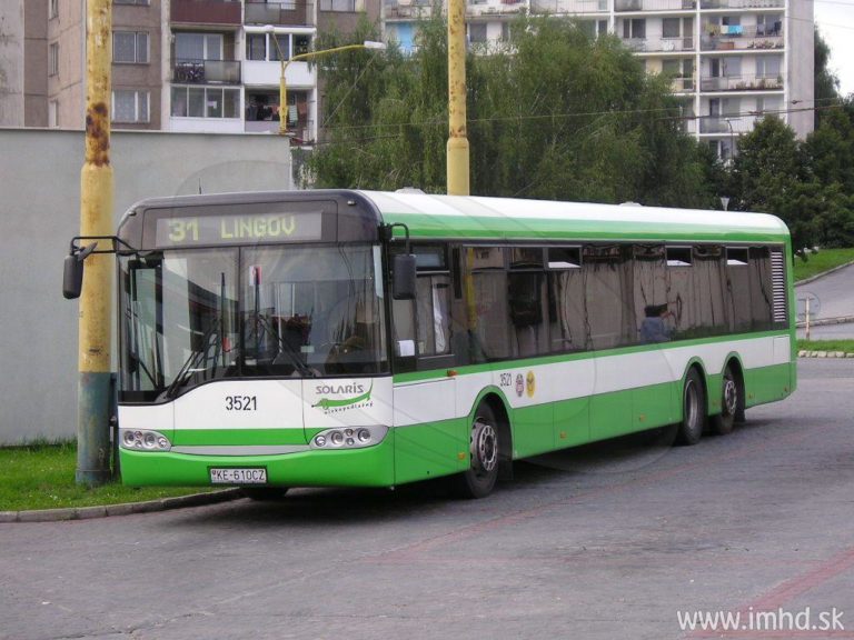 Nízkopodlažný autobus bol na linke 31 vzácnosťou. (© tbus, web: imhd.sk)