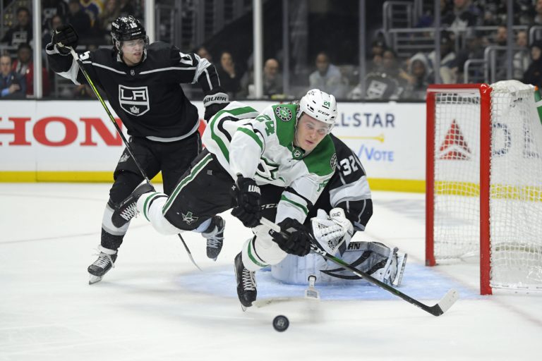 Roope Hintz, Jonathan Quick, Ben Hutton, Dallas Stars, Los Angeles Kings, NHL