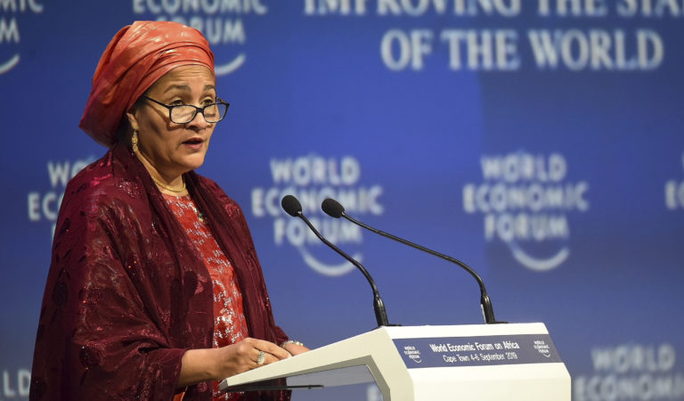 Zástupkyňa generálneho tajomníka Organizácie Spojených národov (OSN) Amina Mohammed