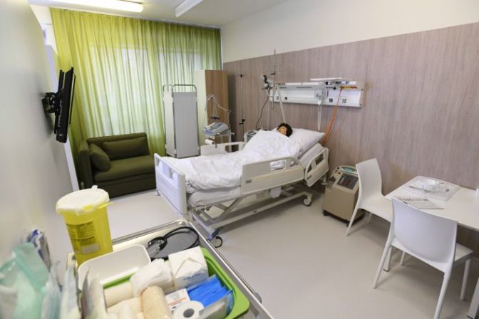 ZDRAVOTNÍCTVO: Vzorové izby nemocnice na Boroch