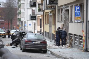 Švédsko, Štokholm, výbuch