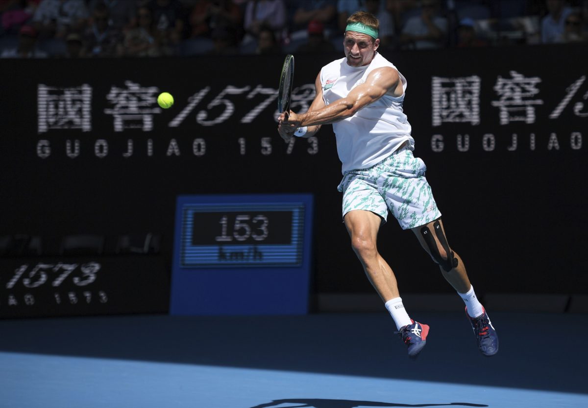 Tennys Sandgren, Australian Open 2020, Melbourne