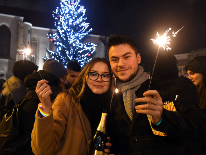 SILVESTER: Oslava príchodu nového roka v Prešove