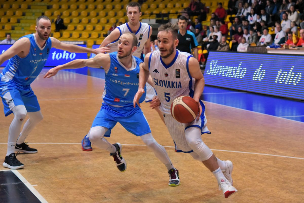 BASKETBAL: Slovensko - Luxembursko
