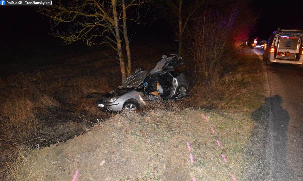 Dopravná nehoda v Hornej Súči