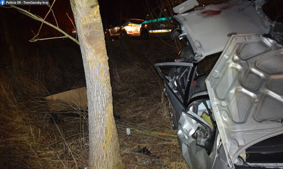 Dopravná nehoda v Hornej Súči