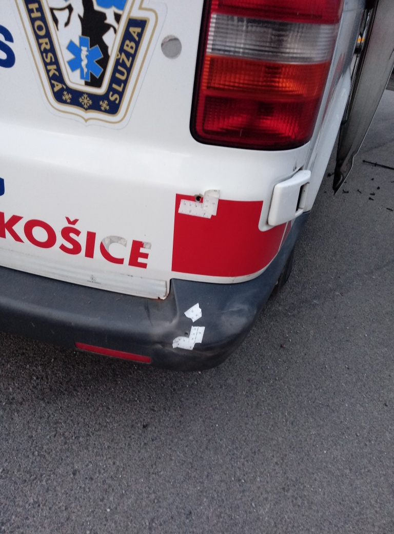 Opitý vodič sanitky