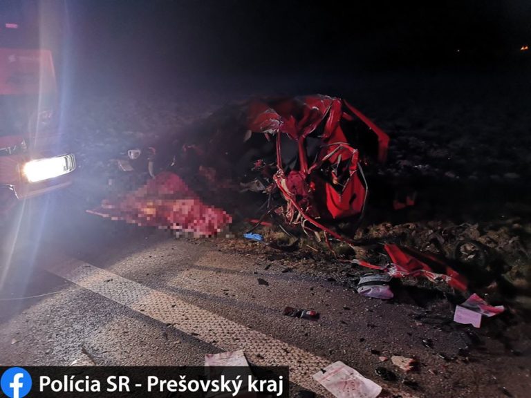 čelná zrážka, kamión, auto