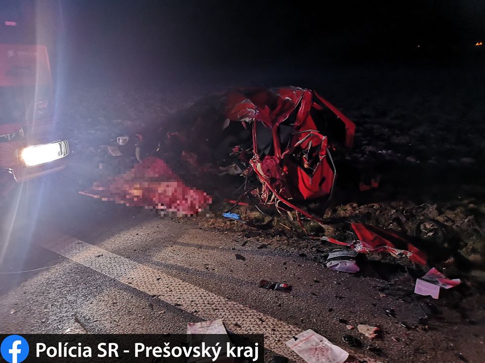 čelná zrážka, kamión, auto