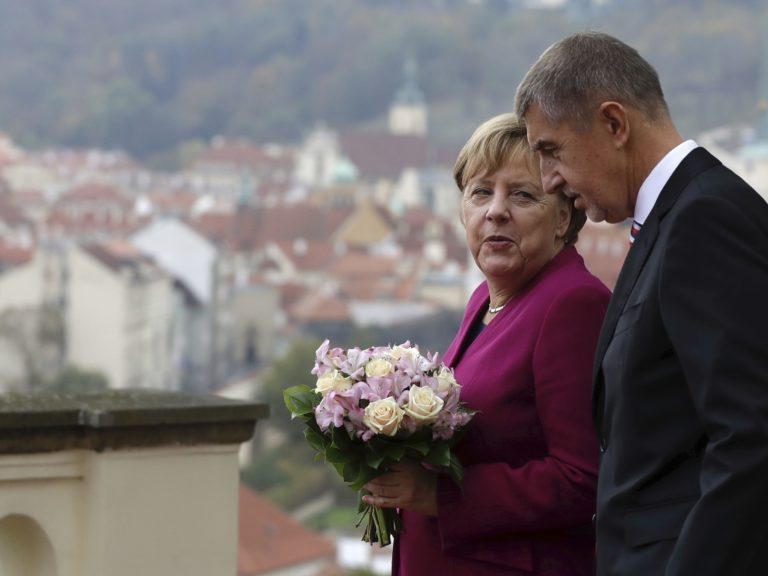 Angela Merkelová, Andrej Babiš