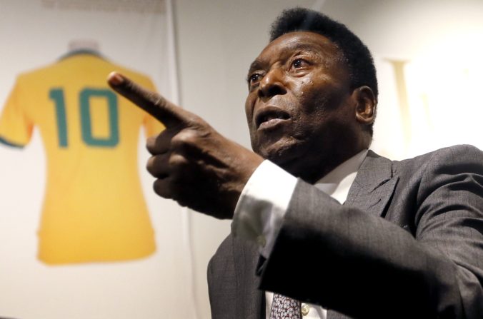 Brazílska futbalová legenda Pelé