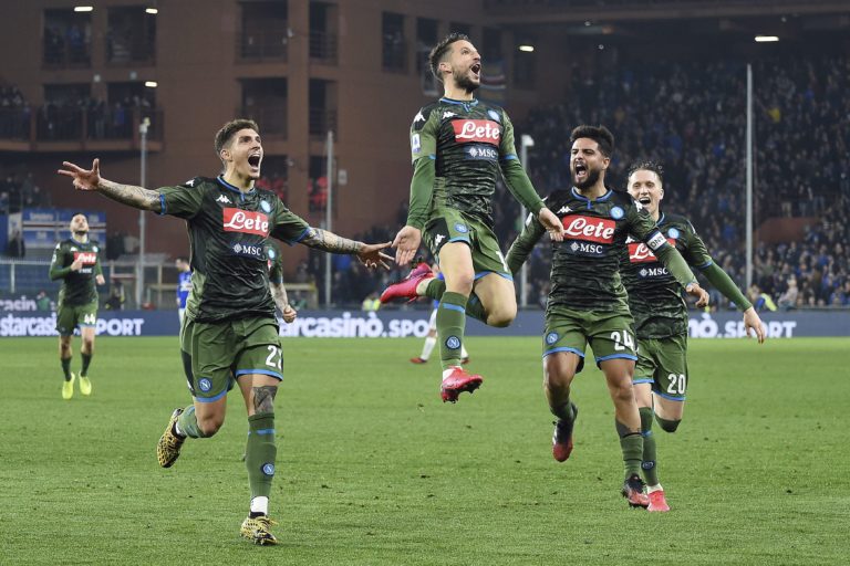 Dries Mertens, SSC Neapol, Serie A