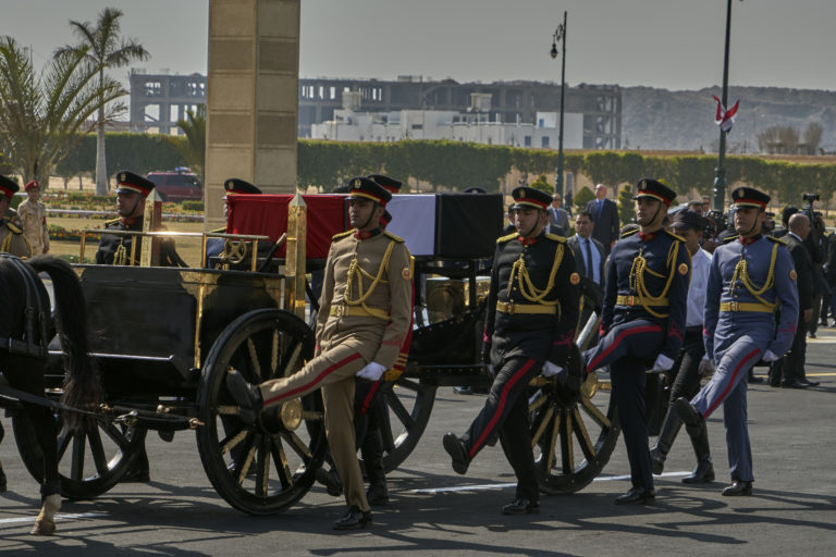Pohreb, husni mubarak