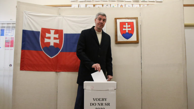 VOĽBY: Volebný akt Bélu Bugára