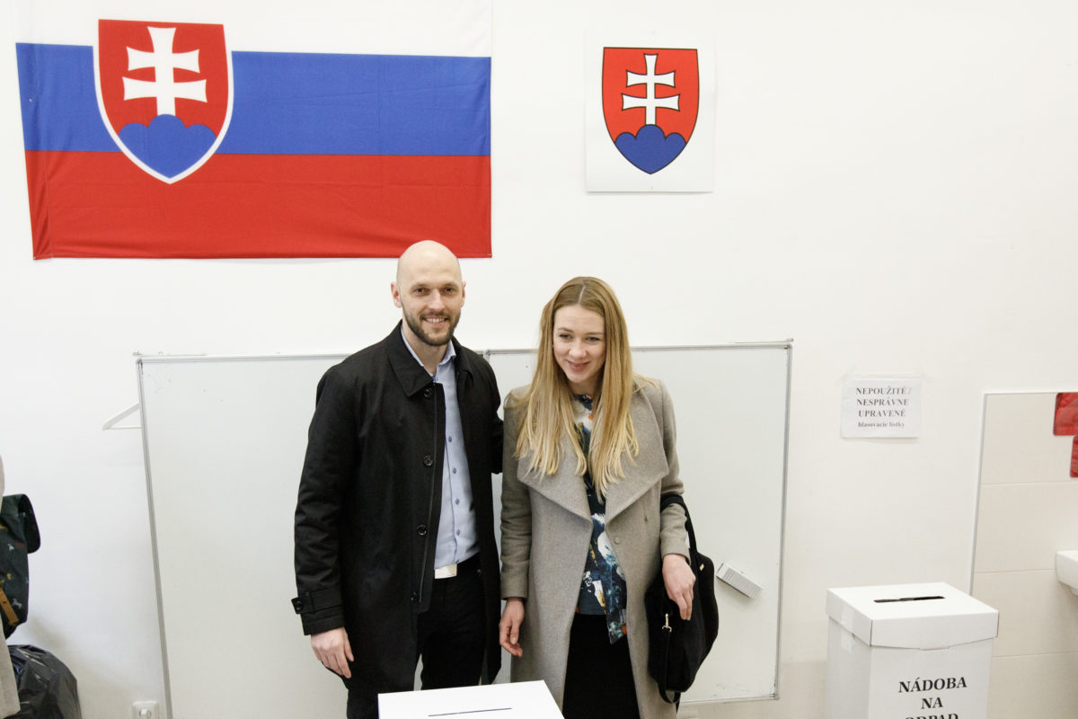 VOĽBY: Volebný akt Michala Trubana
