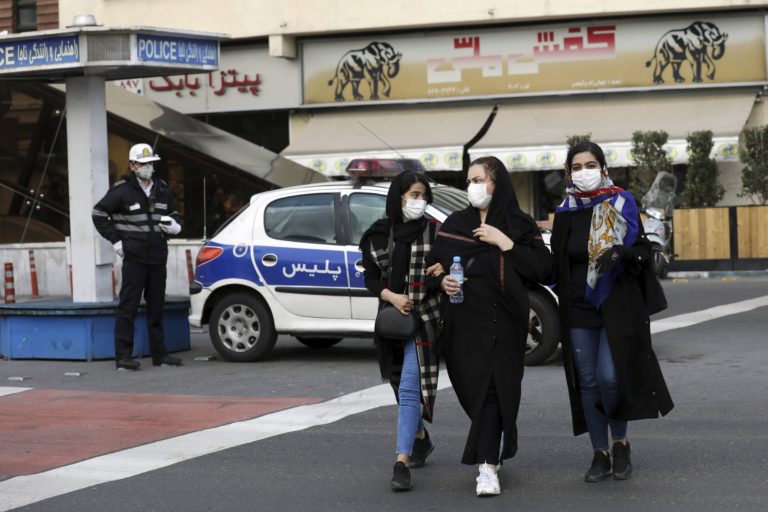 Irán, koronavírus