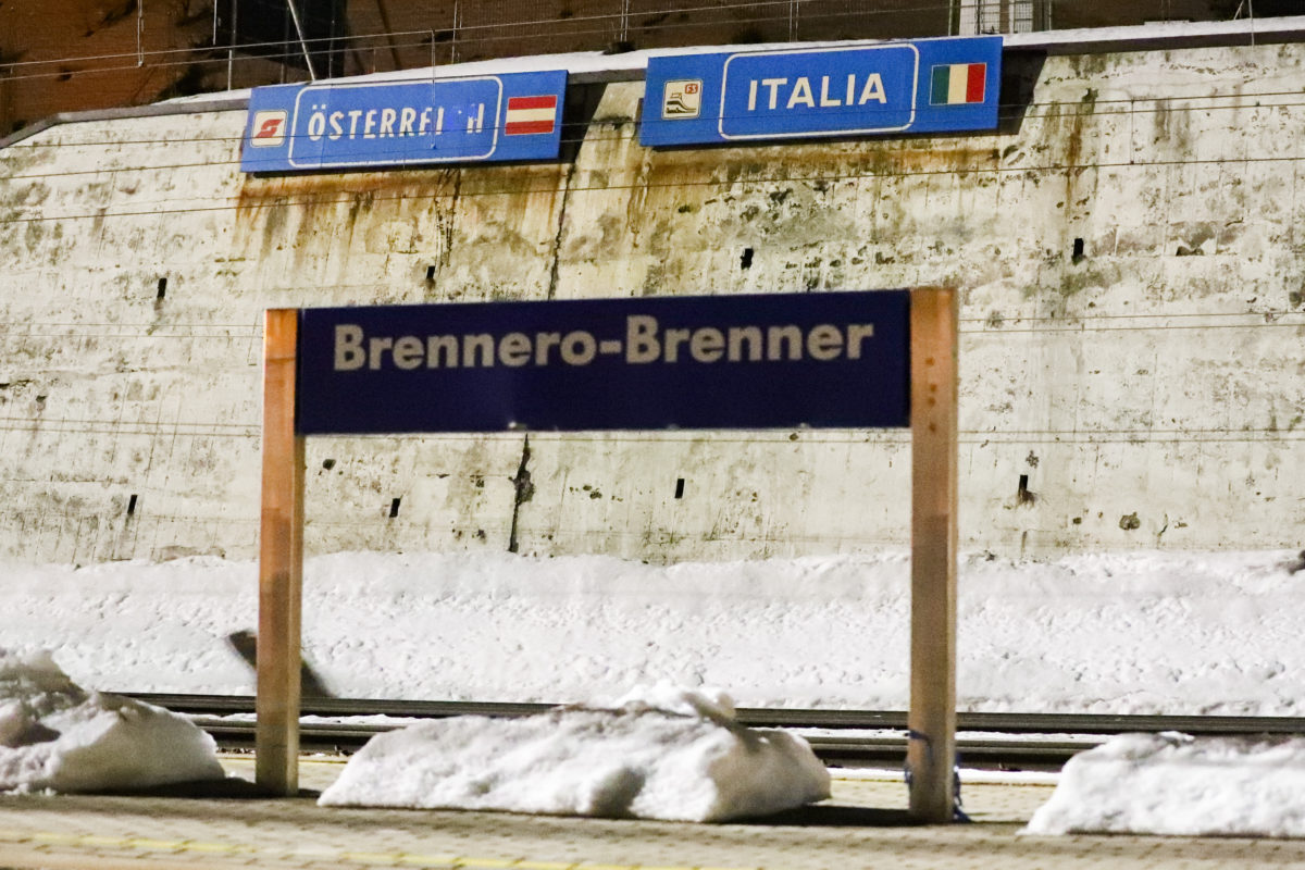 Hraničný priechod, Brennerský priesmyk