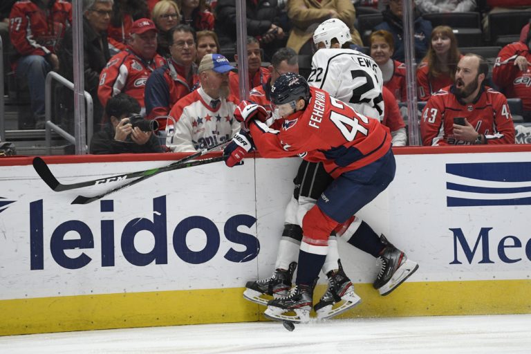 Martin Fehérváry, Trevor Lewis, Washington Capitals, Los Angeles Kings, NHL