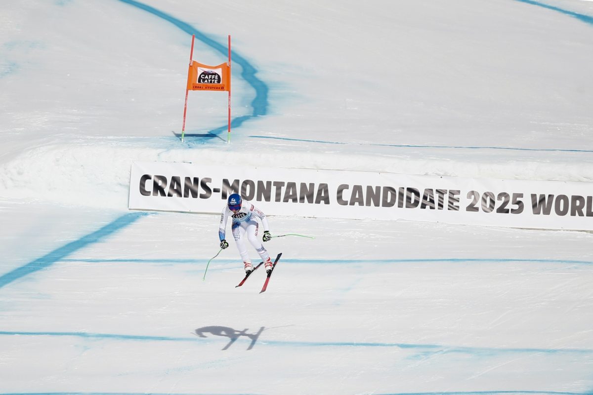Petra Vlhová,, zjazd, Crans Montana