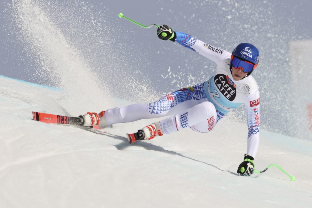 Petra Vlhová,, zjazd, Crans Montana
