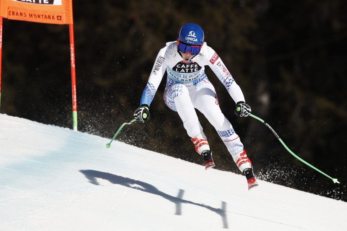 Petra Vlhová, zjazd, Crans Montana