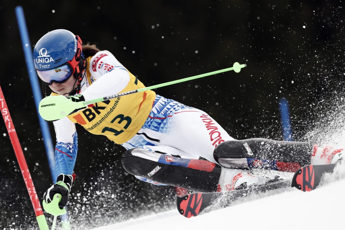 Petra Vlhová, alpská kombinácia, Crans Montana