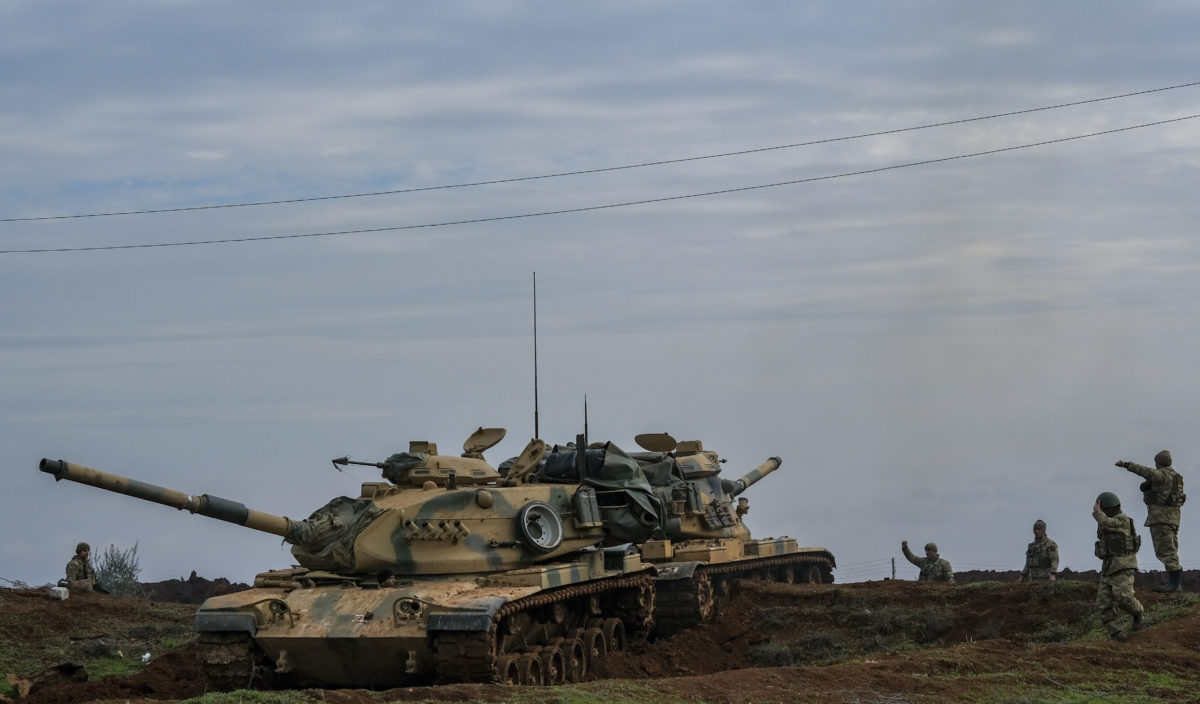 Idlib, tanky