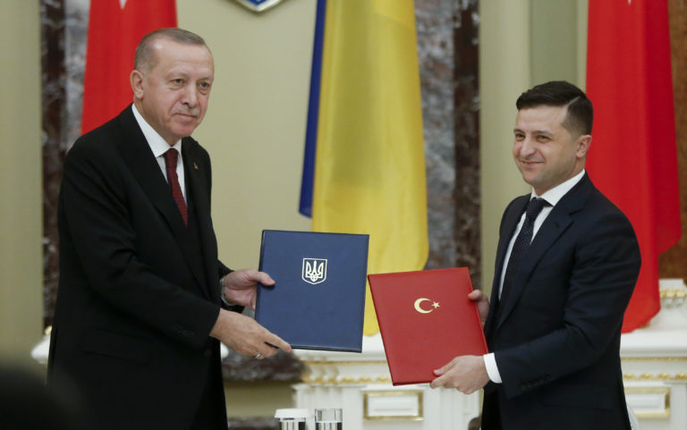 Volodymyr Zelenskij, Recep Tayyip Erdogan