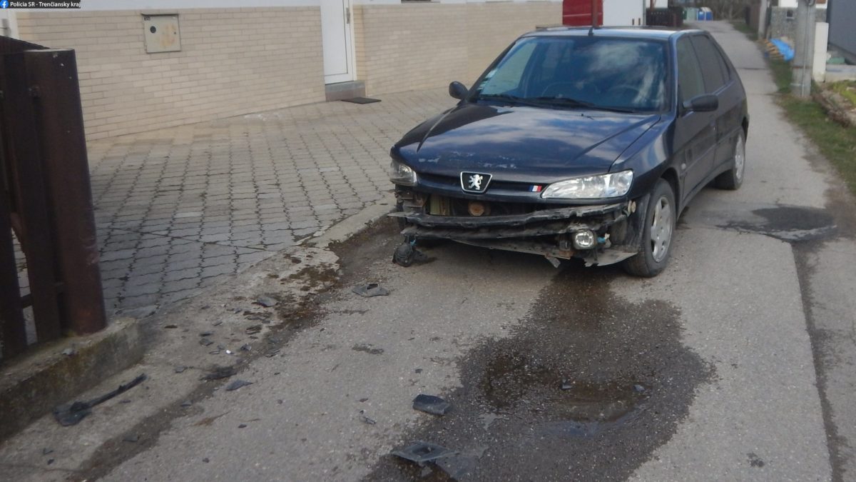 Alkohol za volantom, dopravná nehoda