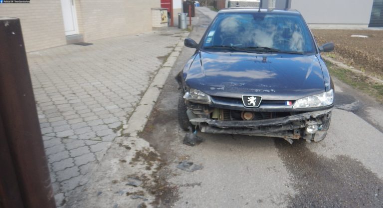 Alkohol za volantom, dopravná nehoda