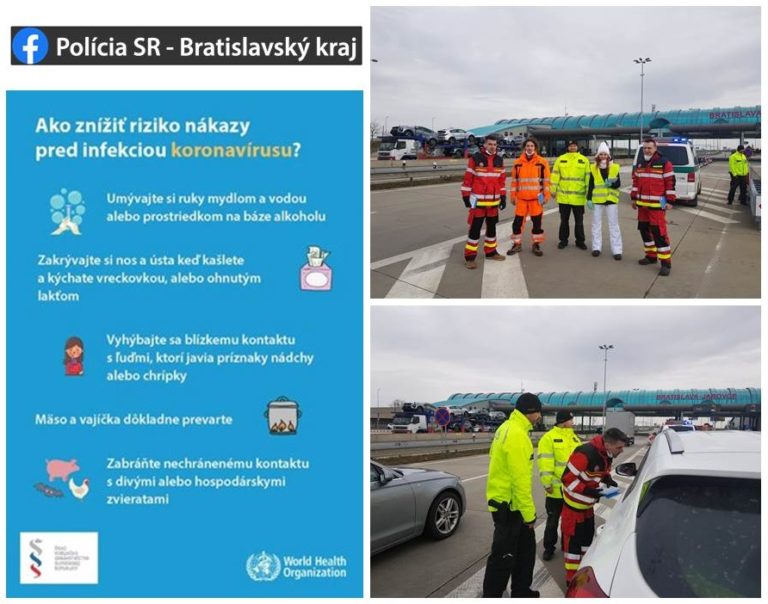 Koronavirus, polícia