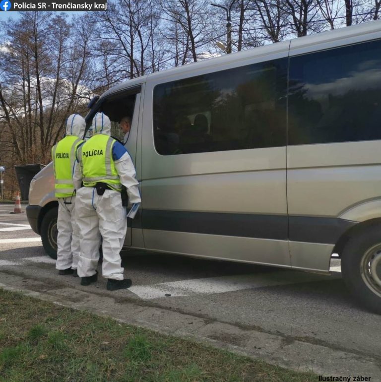 Koronavírus, polícia