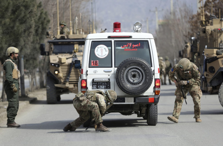 Afganistan, utok, vojaci